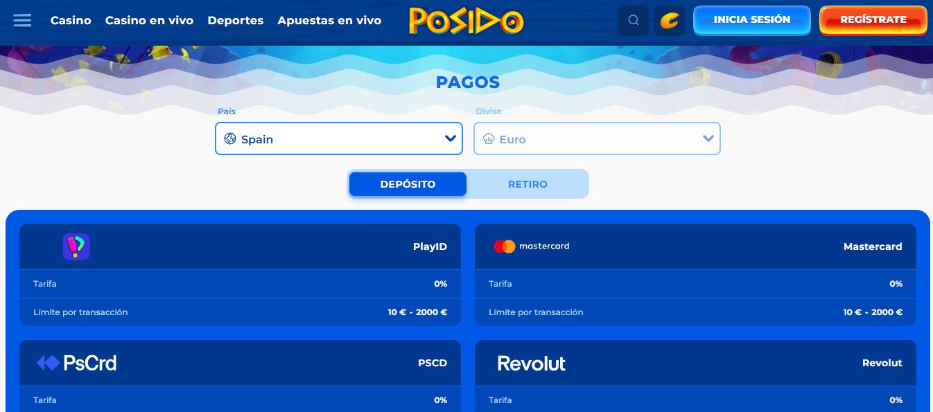 Realiza depósitos seguros usando tarjetas o billeteras digitales